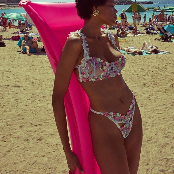 New! For Love and Lemons Aurelia Underwire Bra - Picture 4 of 12